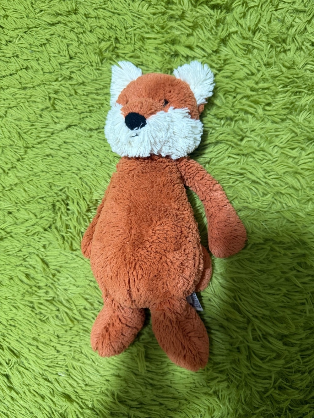 Jellycat Bashful Fox Cub Medium 12" Plush Soft Stuffed Animal Orange White